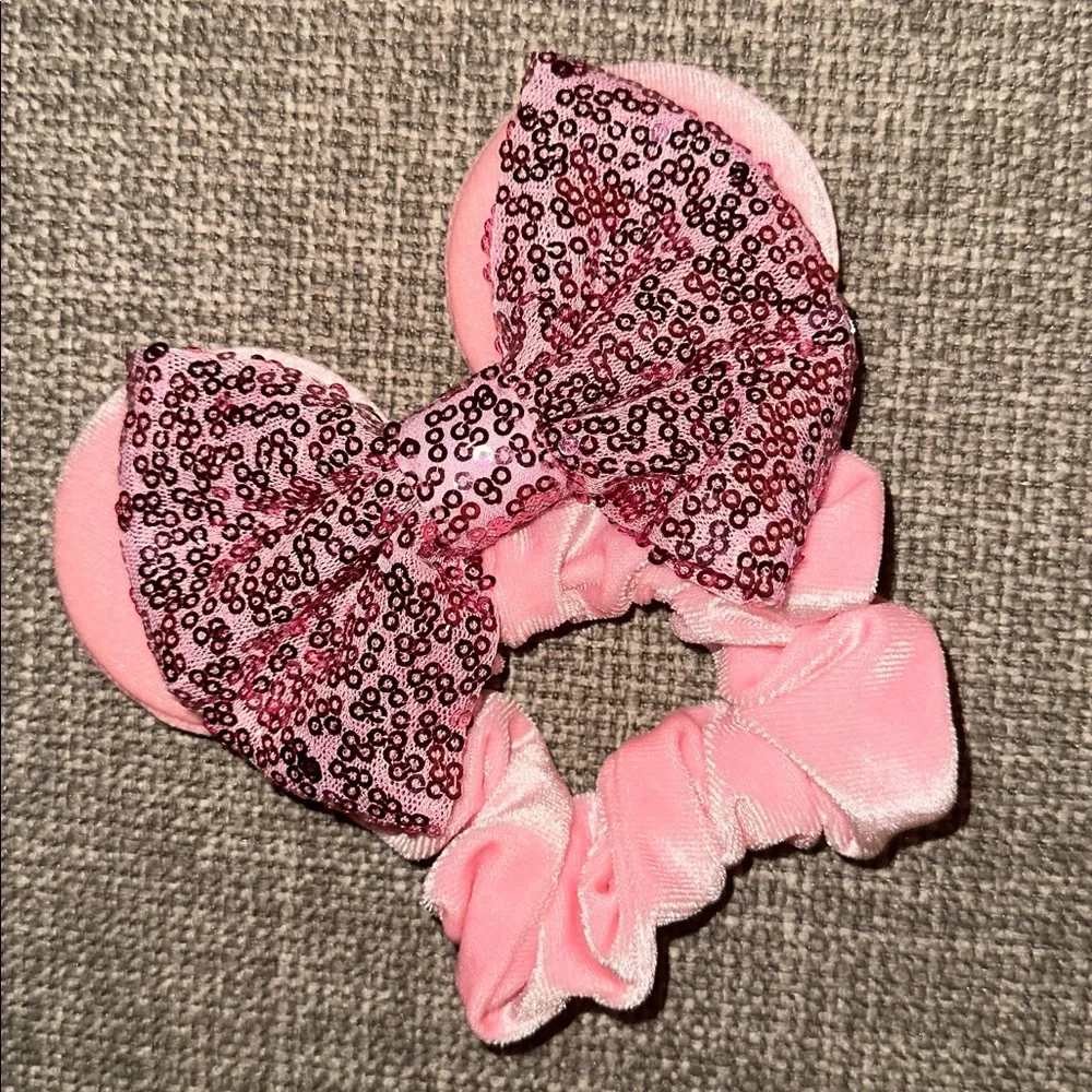 Hair Tie with Mouse Ears Set of 2 NEW